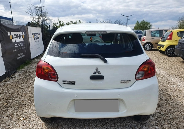 Mitsubishi Space Star cena 15900 przebieg: 99000, rok produkcji 2013 z Katowice małe 301